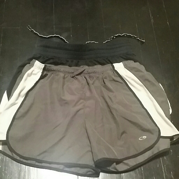 Two pairs of Champion women's running shorts. - Picture 1 of 7